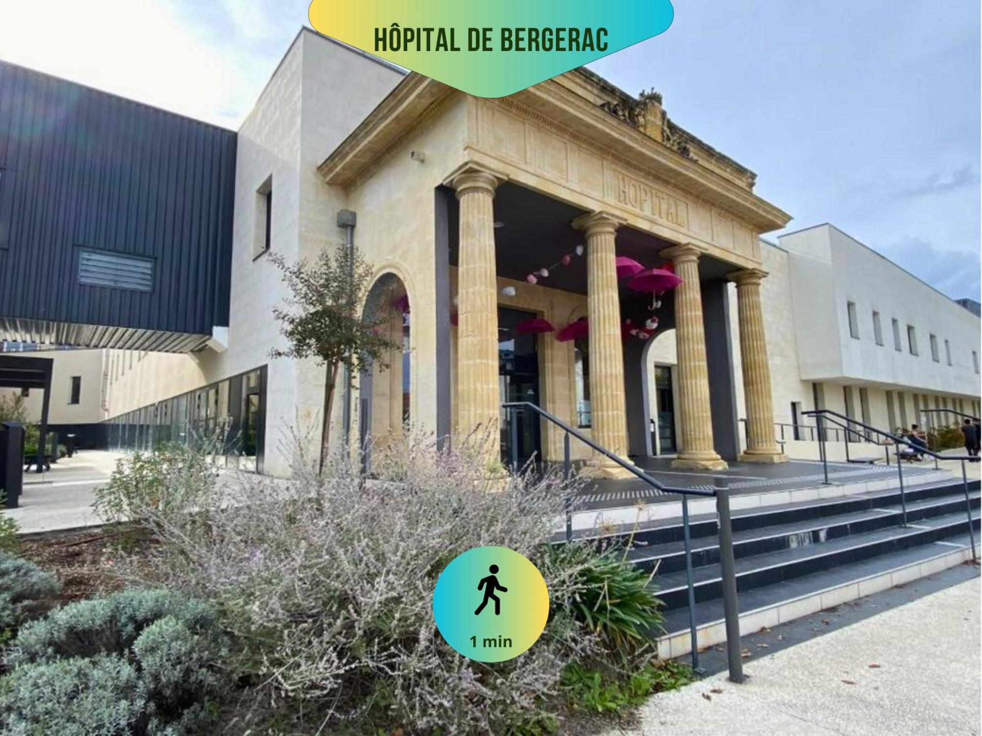 Le Pic'Vert - Free Parking - 400M Hospital - 15Min Train Station & Historic Center - Air Conditionner - Calm & Cosy Bergerac Bagian luar foto